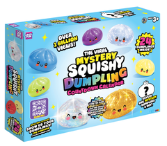 RMS® Crazy Fun™ Dumpling Advent Squishy Calendar 2026 24pc