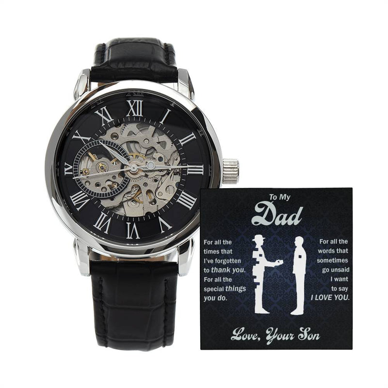 All That You Do - Openwork Watch